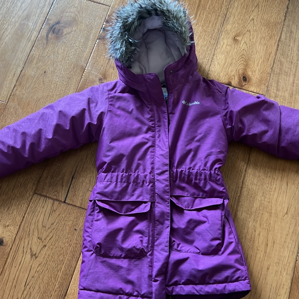 Cozy Columbia girls coat